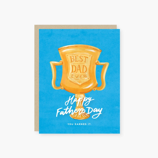 Trophy Father's Day Card - LOCAL FIXTURE