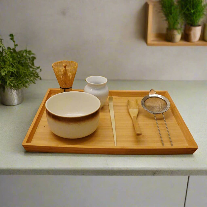 6-Piece Japanese Matcha Ceremony Set | WHITE