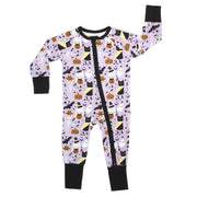 EMERSON AND FRIENDS BABY CLOTHES Spooky Cute Purple  | Halloween Bamboo Pajamas