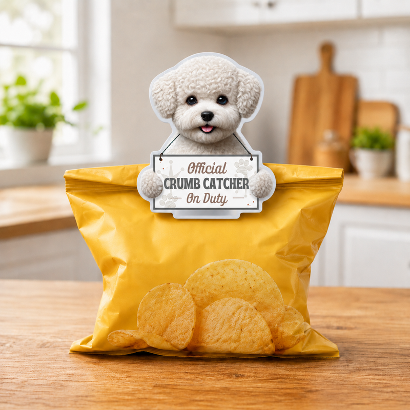 Bichon Frise chip clip