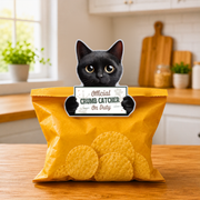 Cat, Black chip clip