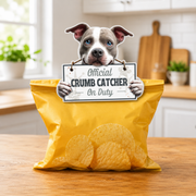 Pit Bull, Brindle chip clip