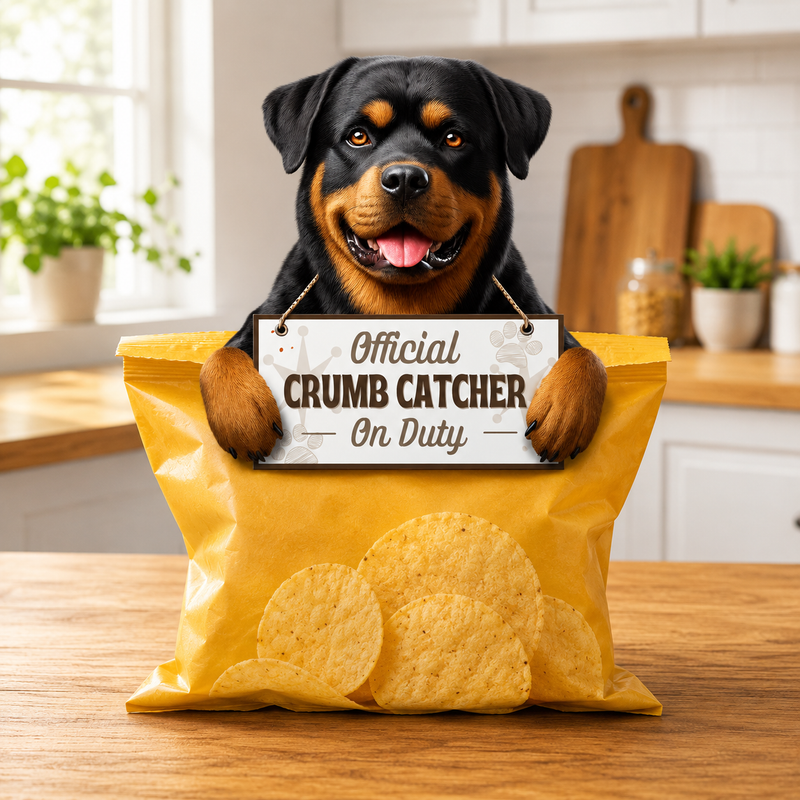 Rottweiler chip clip