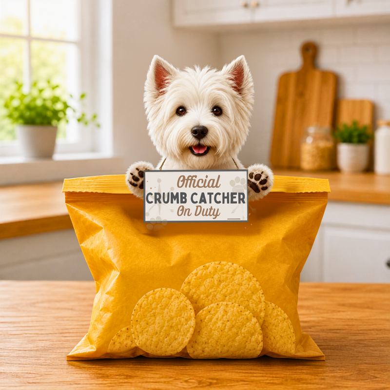Westie chip clip