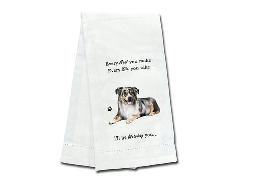 Australian Shepherd kitchen towel — Every Bite You Take, E&S Pets