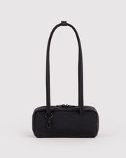Small Nylon Bowler Bag - Black