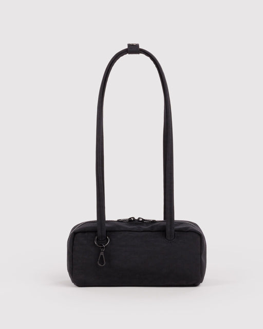 Small Nylon Bowler Bag - Black