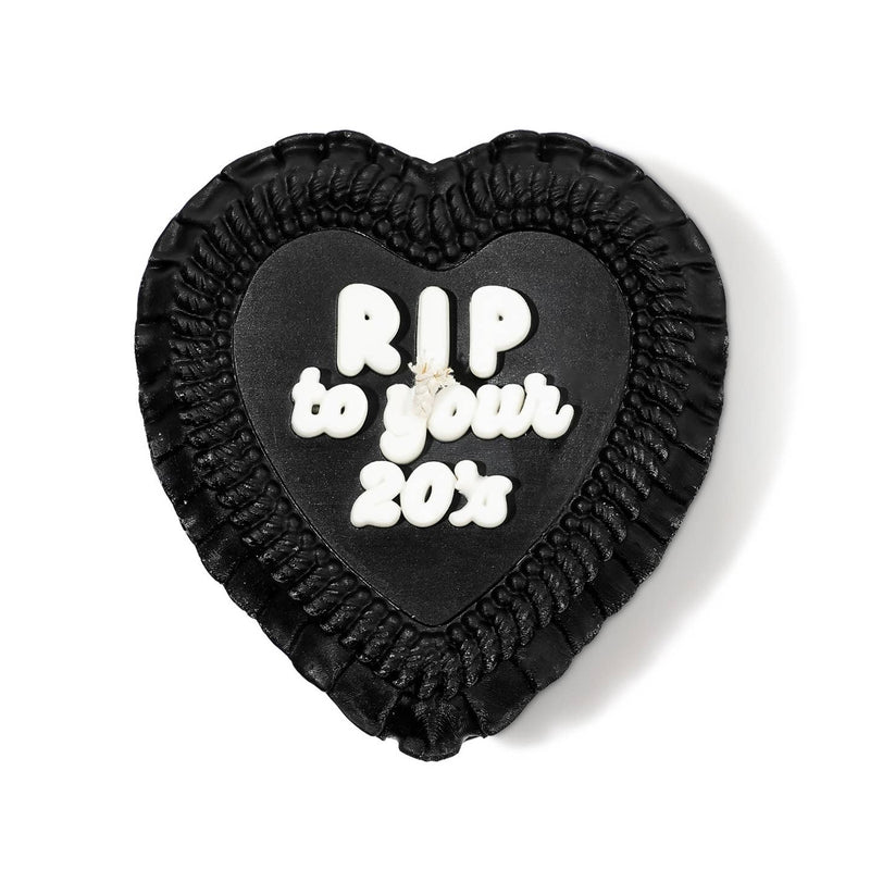 Rip Your 20's Heart Candle