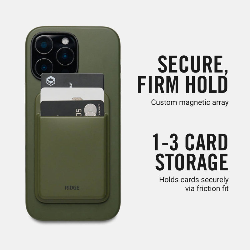 MagSafe Cardholder - Matte Olive: Matte Olive