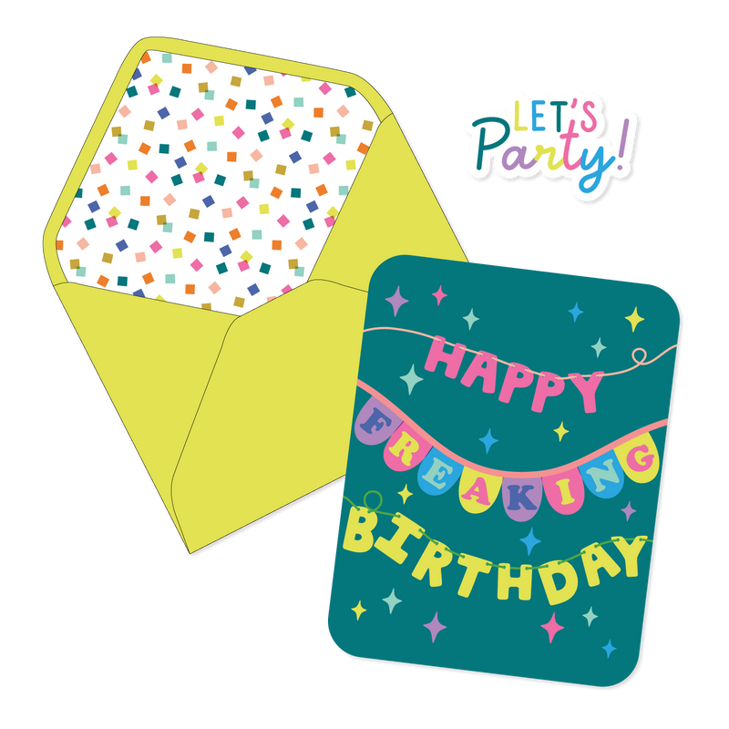 Happy Freaking Birthday Card