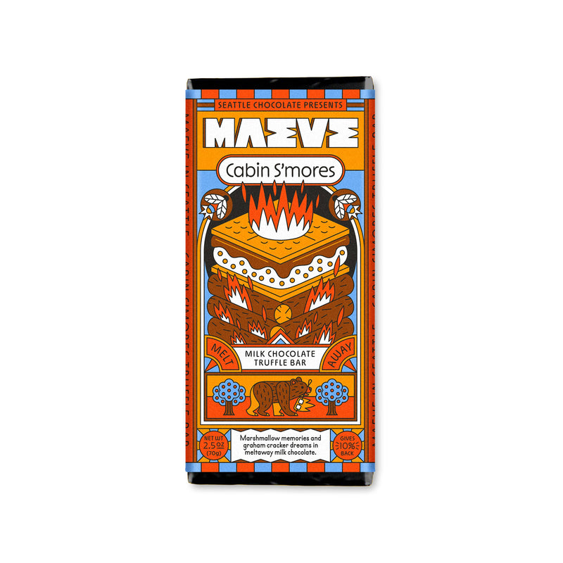 Cabin S'mores Truffle Bar