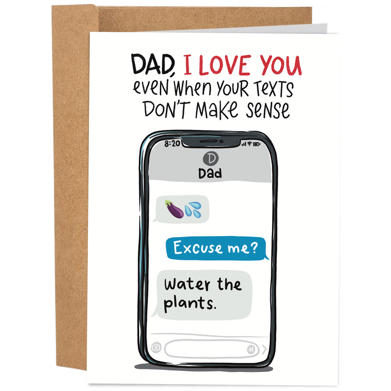 Don't Make Sense | Funny Father's Day Card
