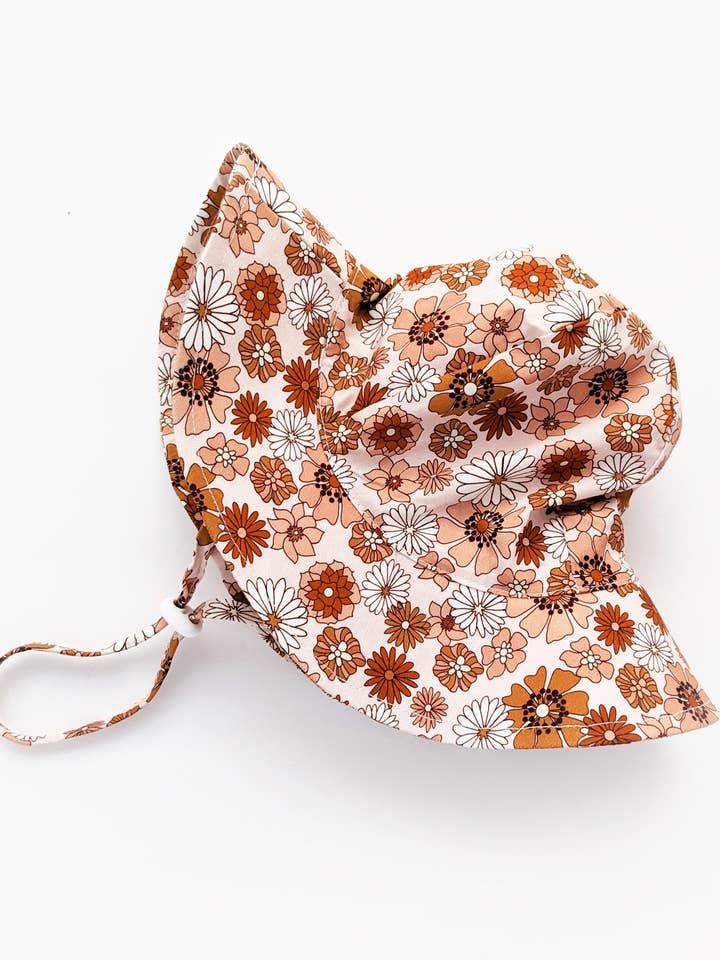 Retro Blooms Sunhat Upf 50+ Baby & Toddler - CLEARANCE
