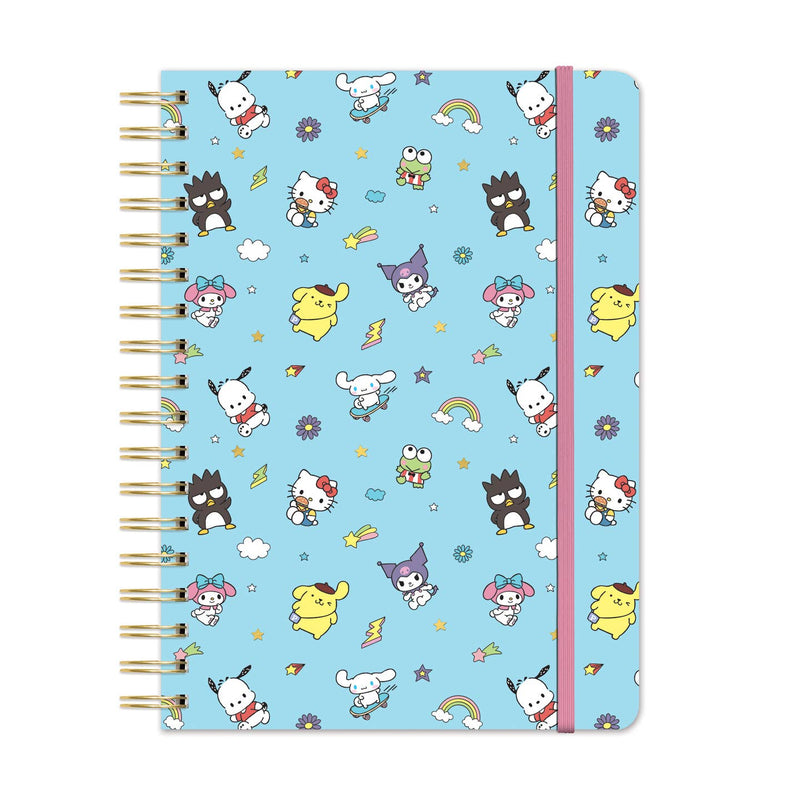 Hello Kitty and Friends College Blue Undated Tri-Tab Planner