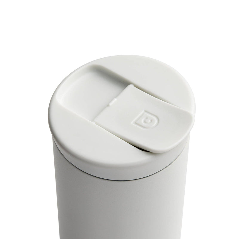 16oz Nomad Flip Tumbler - White: White