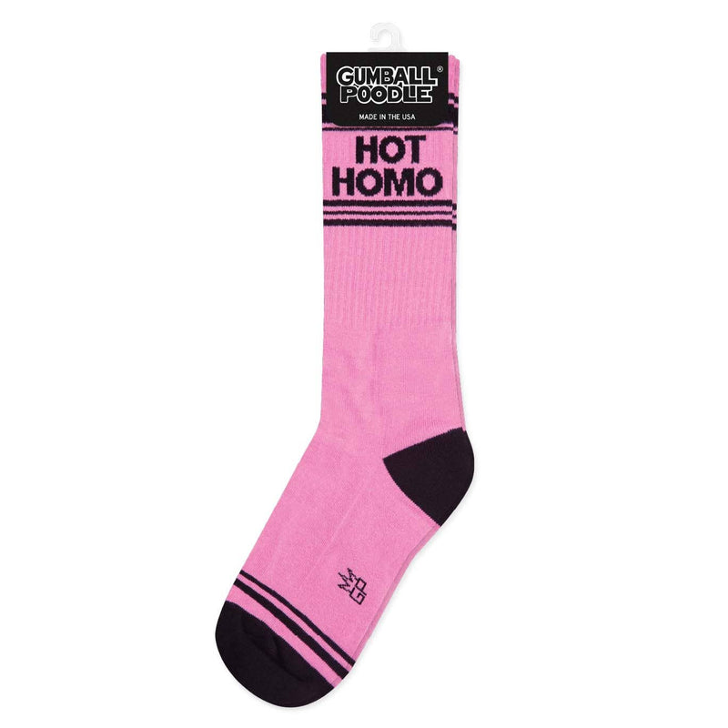 Hot Homo Gym Crew Socks