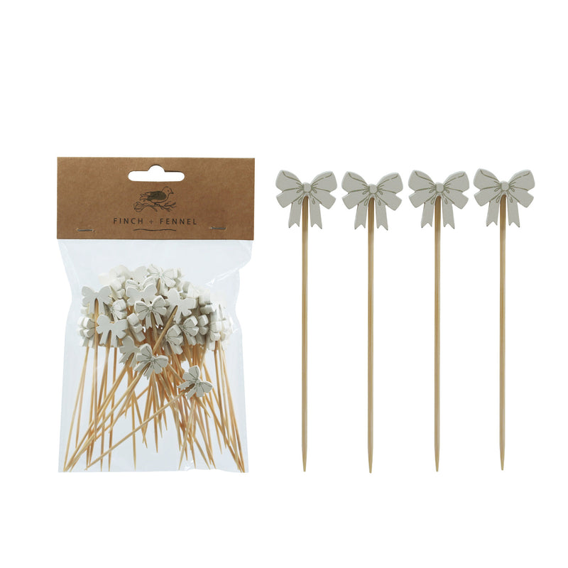 Picks w/ Bow Shaped Handles