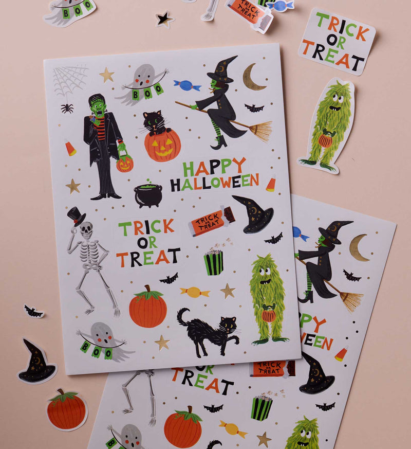 Halloween Parade Sticker Set