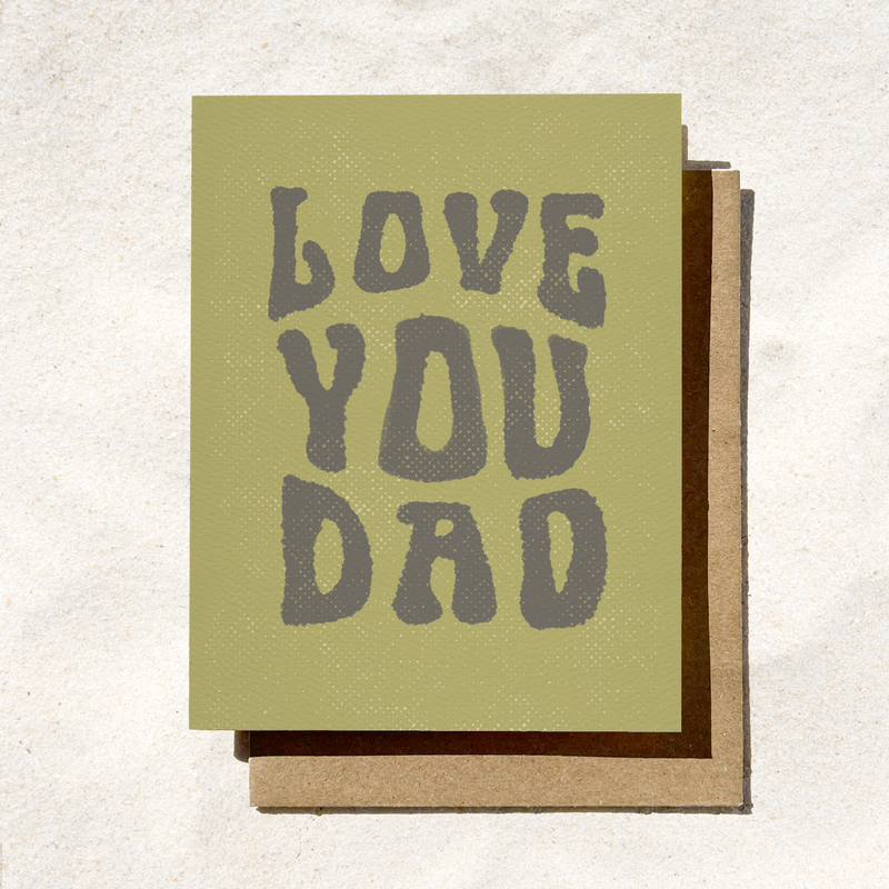 Love You Dad Card | Dad Birthday Card | Cool Dad Card