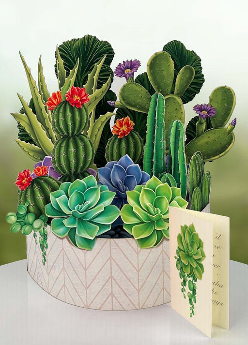 FRESHCUT PAPER Greeting & Note Cards FreshCut Paper | Cactus Garden