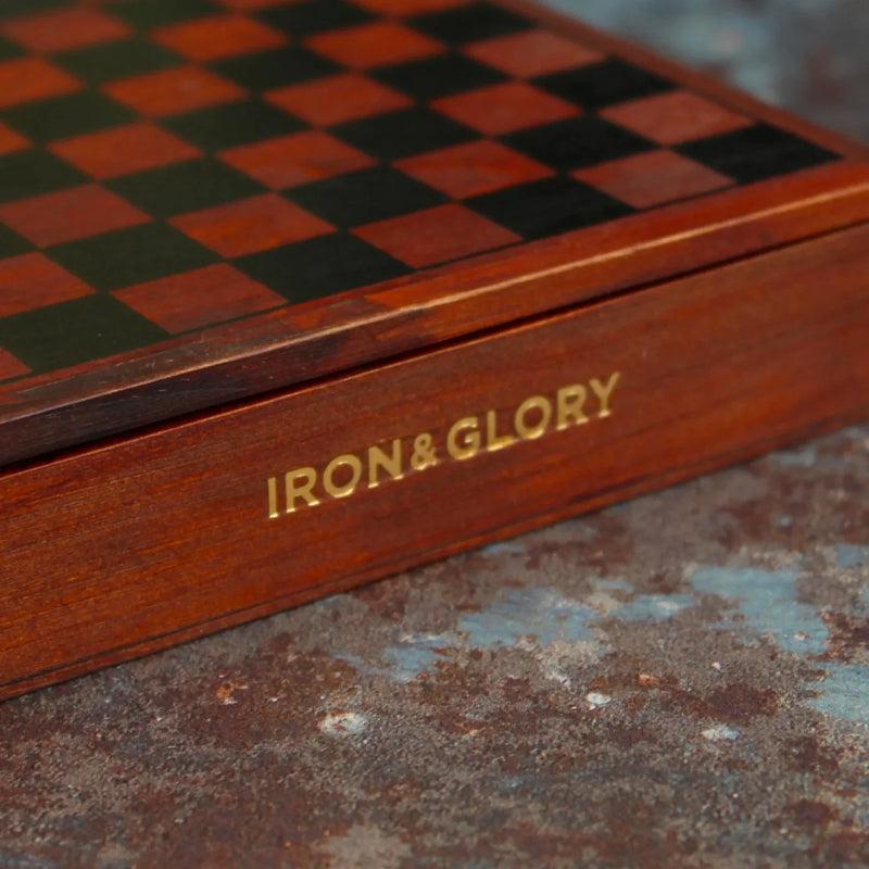 Iron & Glory Games Night Wooden Games Compendium