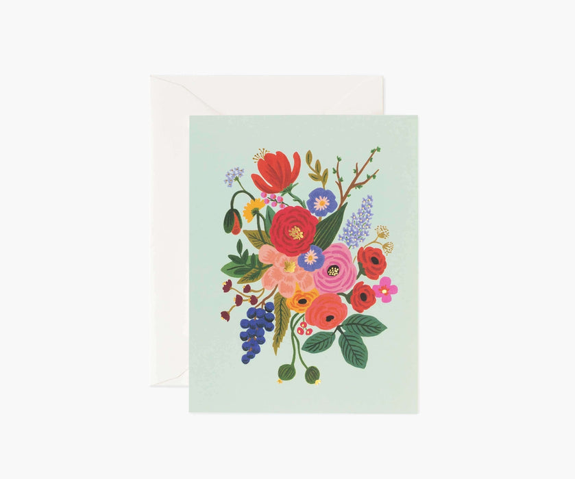 Garden Party Mint Greeting Card - LOCAL FIXTURE