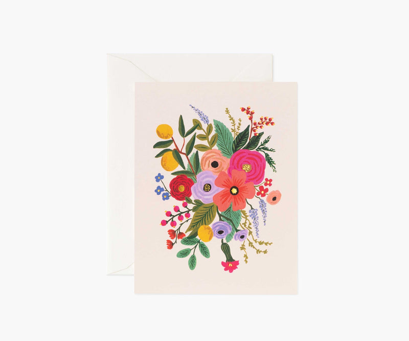 Garden Party Blush Greeting Card - LOCAL FIXTURE