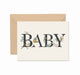 GINGER P. DESIGNS CARDS Baby Floral Greeting Card