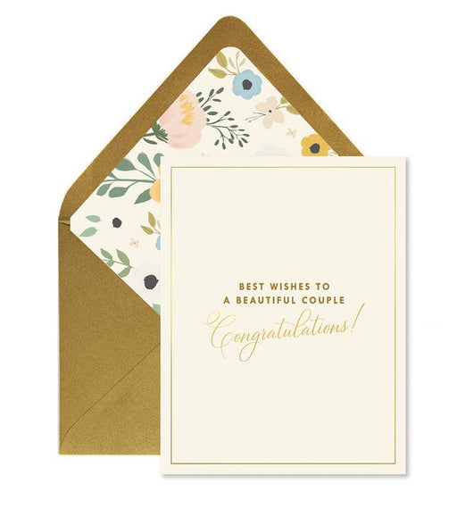 GINGER P. DESIGNS CARDS Beautiful Couple Wedding Greeting Card