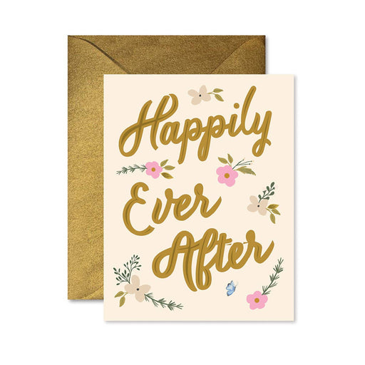 GINGER P. DESIGNS CARDS Happily Ever After Wedding Greeting Card
