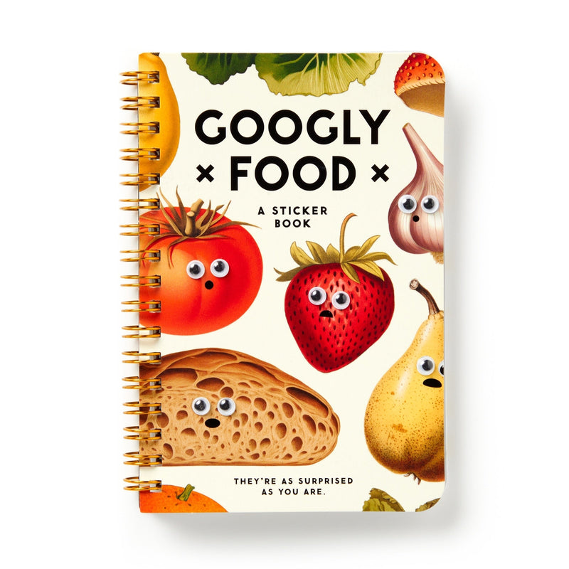 Sticker Book: Googly Food