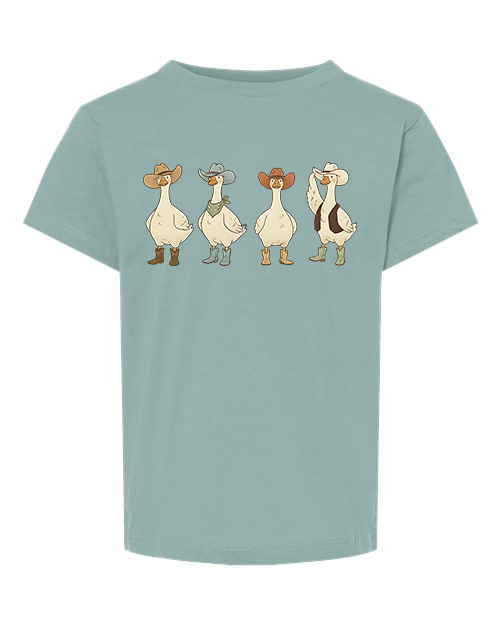 Cowboy Geese Toddler T-Shirt