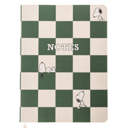 Peanuts Check Vegan Leather Journal