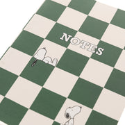 Peanuts Check Vegan Leather Journal interior