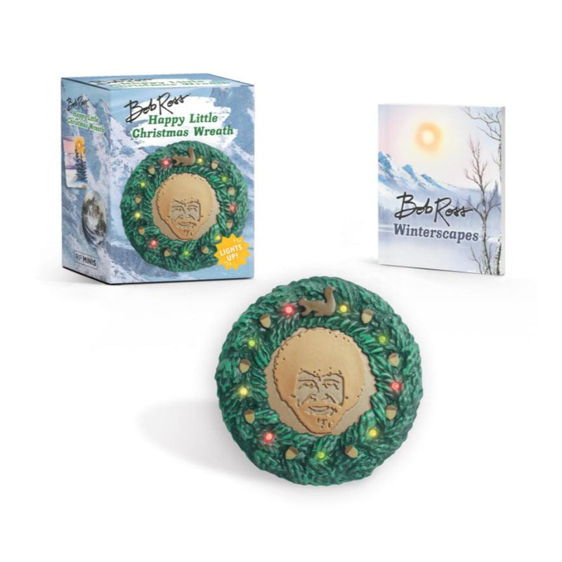 HACHETTE Bob Ross: Happy Little Christmas Wreath