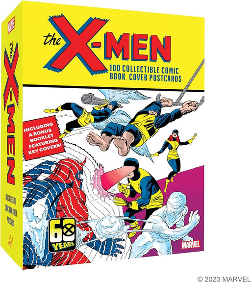 HACHETTE Books The X-Men: 100 Collectible Comic Book Cover Postcards (Marvel)