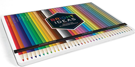 HACHETTE Bright Ideas Deluxe Colored Pencil Set - Hardcover