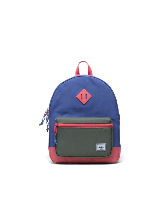 HERSCHEL SUPPLY COMPANY BACKPACK DUSTED PERI/SEA SPRAY/TEA ROSE Heritage Backpack | Youth