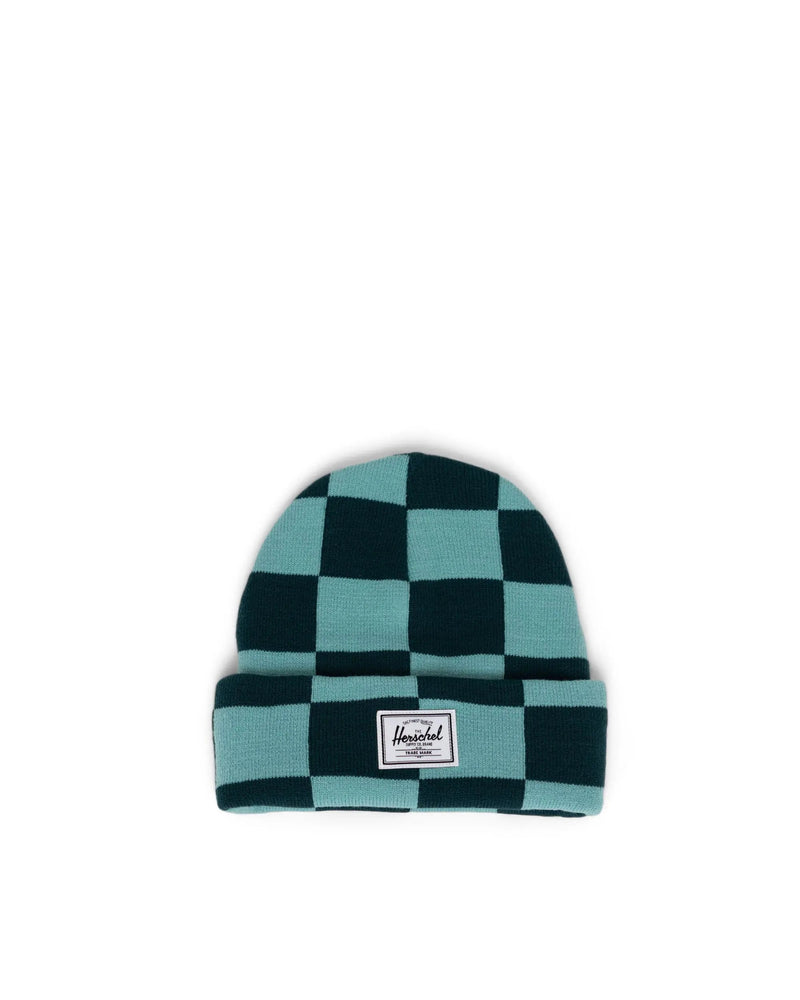 HERSCHEL SUPPLY COMPANY HATS BLUE CHECK Elmer Beanie Kids