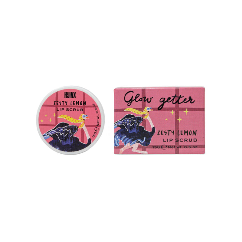 Zesty Lemon Lip Scrub — "Glow Getter"