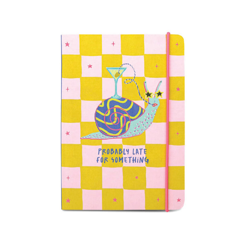 "Probably Late for Something" Softcover Pocket Notebook