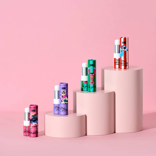 HiJiNX scented lip balms in four scents