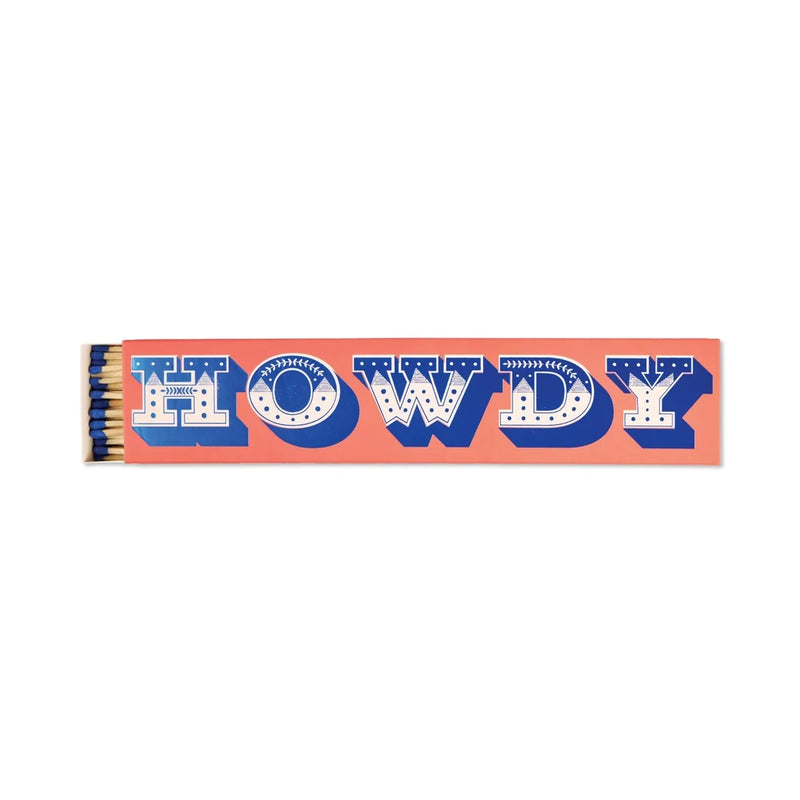 Paddywax Howdy slender boxed matches
