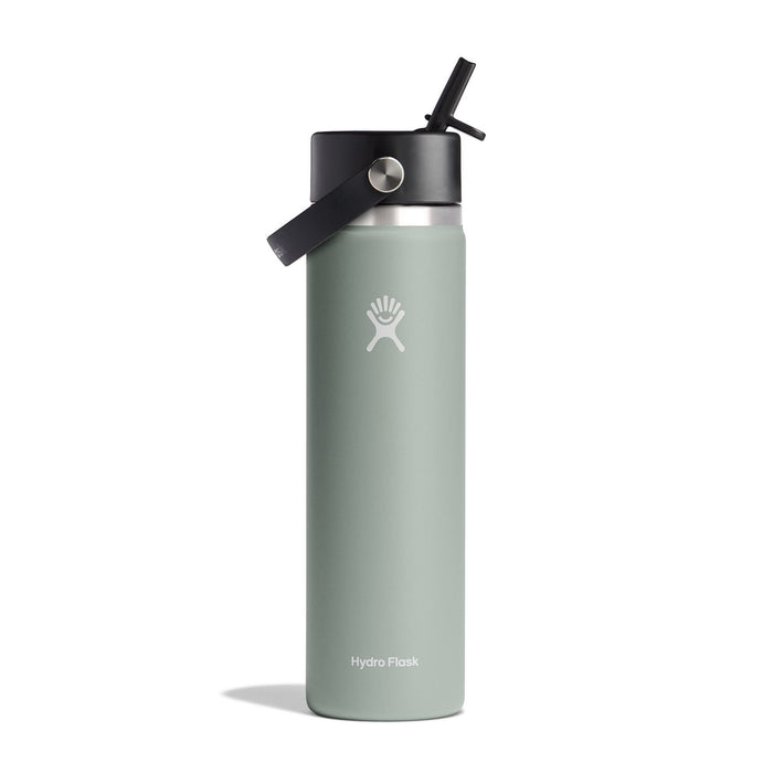 HYDRO FLASK BEVERAGE BOTTLE AGAVE Hydro Flask 24 oz Wide Mouth with Flex Straw Cap