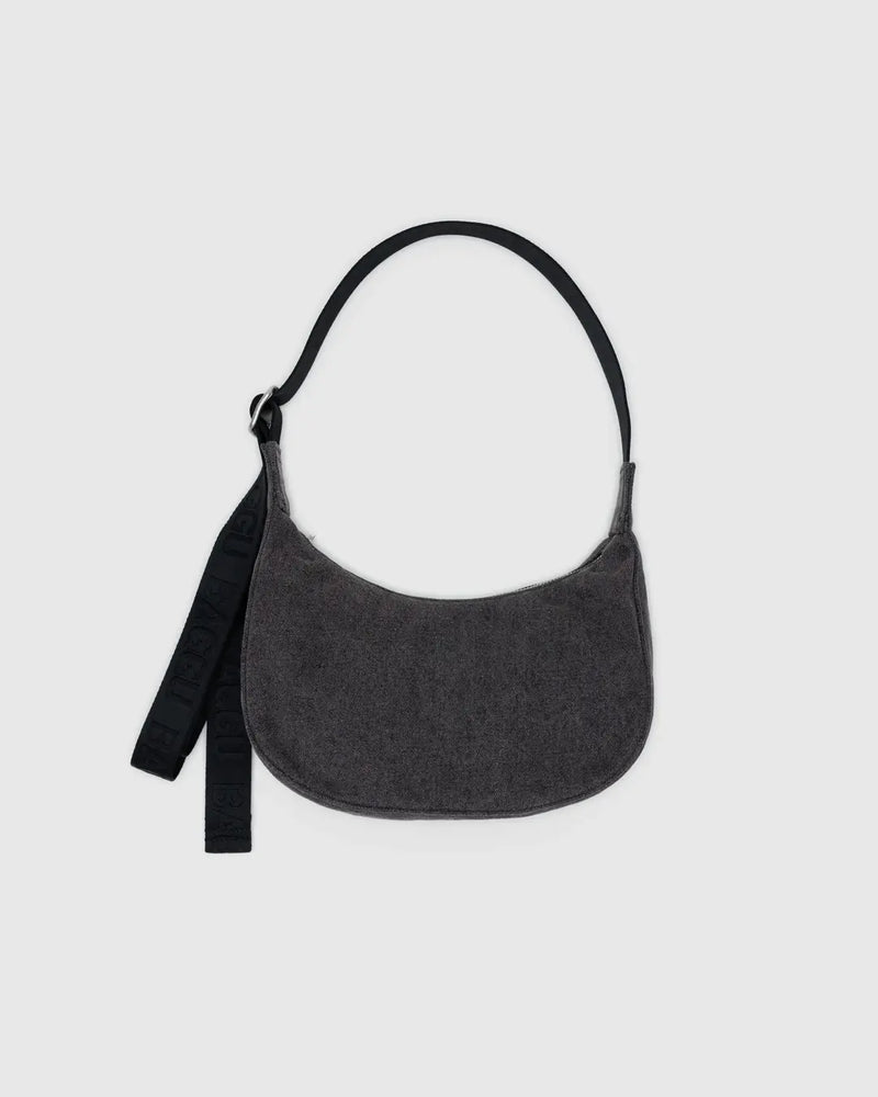 Small Nylon Crescent Bag | 51" Strap