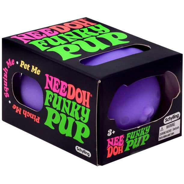 NeeDoh Funky Pup - Dog-shaped squishy sensory toy