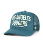 LOS ANGELES DODGERS DARK CYAN CONTEMPORARY 47 HITCH