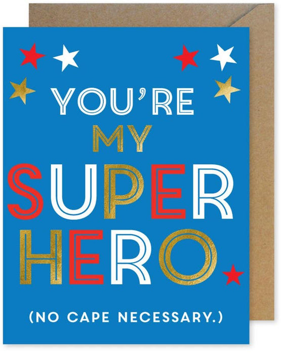 J. FALKNER CARDS CARDS My Superhero Card