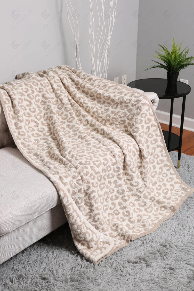 Leopard Pattern Luxury Soft Throw Blanket