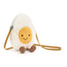 JELLYCAT PLUSH TOY Amuseable Happy Boiled Egg Bag